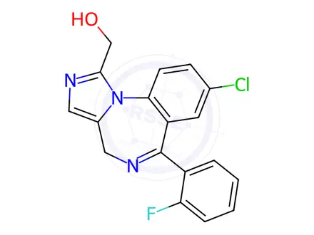 Chemical structure of Midazolam Impurity 12