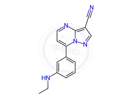 Chemical structure of Zaleplon Impurity 5