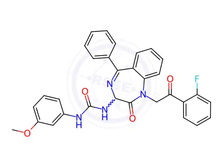 Chemical structure of YM 022 Impurity 122