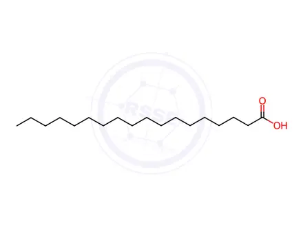 Chemical structure of Octadecanoic acid, ester with 1,2,3-propanetriol 2-hydroxypropanoate