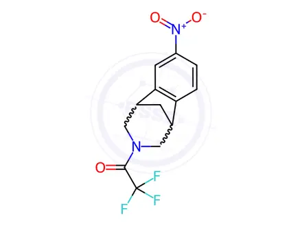 Chemical structure of Varenicline Impurity 10