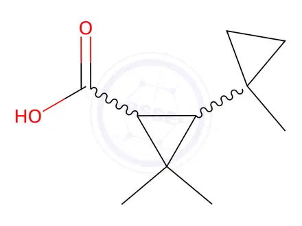Chemical structure of Allethrin Impurity 23