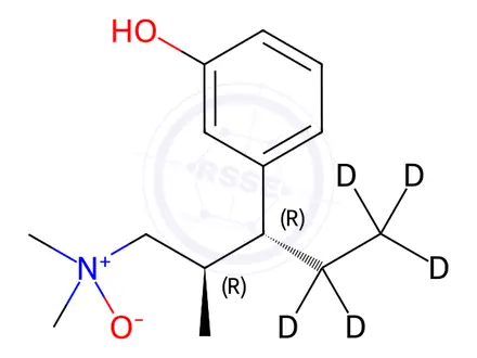 Chemical structure of Tapentadol-d5 N-Oxide