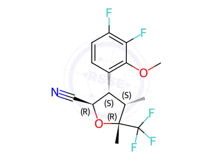 Chemical structure of Suzetrigine Impurity 6
