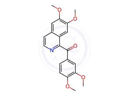 Chemical structure of Papaverine Hydrochloride Impurity 4 (Papaverine Hydrochloride EP Impurity D)
