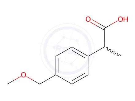 Chemical structure of Loxoprofen Impurity 42