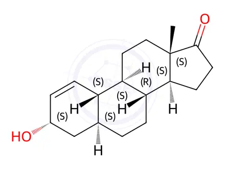 Chemical structure of (3α,5α)-3-​Hydroxy-estr-​1-​en-​17-​one