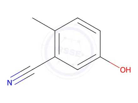 Chemical structure of 5-Hydroxy-2-methylbenzonitrile