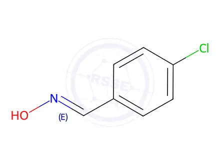 Chemical structure of 4-Chlorobenzenecarbaldehyde oxime