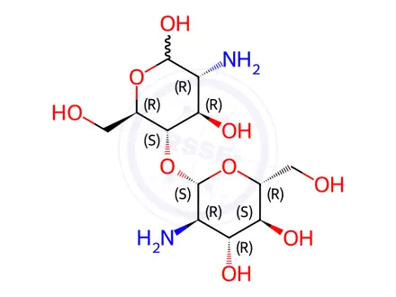 Chemical structure of Glucosamine Hydrochloride Impurity 48 Dihydrochloride