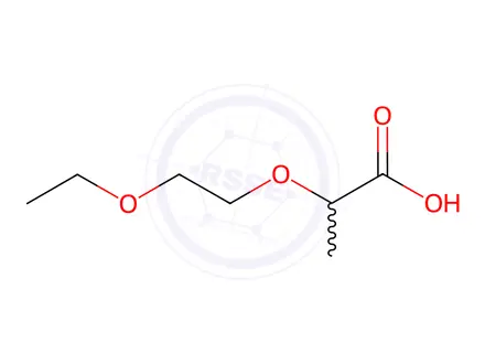 Chemical structure of 2-(2-Ethoxyethoxy)propanoic acid