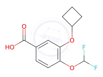 Chemical structure of Roflumilast Impurity 10