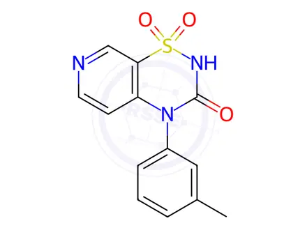 Chemical structure of Torsemide Impurity A