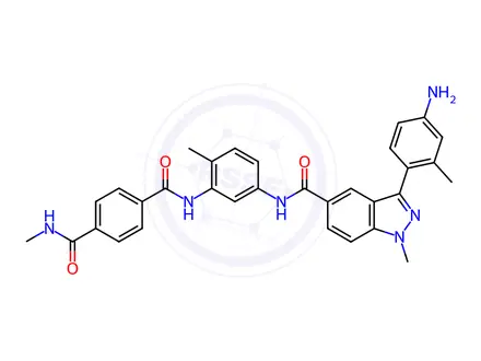 Chemical structure of YM 161511 Impurity 126