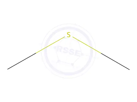 Chemical structure of Dimethyl sulfide