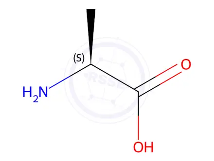 Chemical structure of Proline Impurity 1 Hydrochloride (Proline EP Impurity A Hydrochloride) (L-Alanine Hydrochloride)
