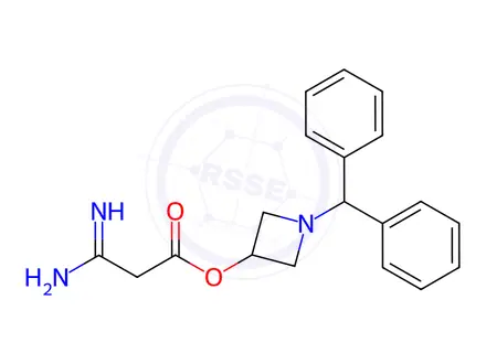 Chemical structure of Azelnidipine Impurity 7(Acetate)