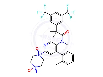 Chemical structure of Netupitant Impurity 6