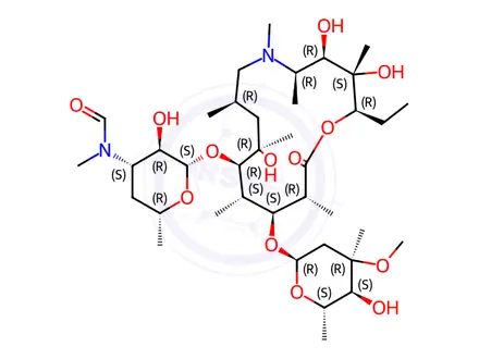 Chemical structure of Azithromycin EP Impurity F