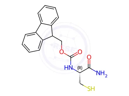 Chemical structure of Fmoc-Cys-NH?