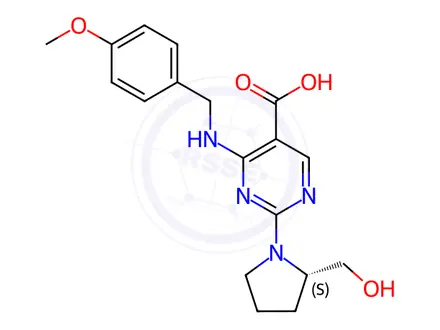 Chemical structure of Avanafil Impurity 32