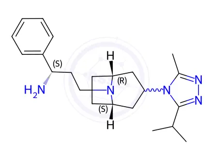 Chemical structure of Maraviroc Impurity 25