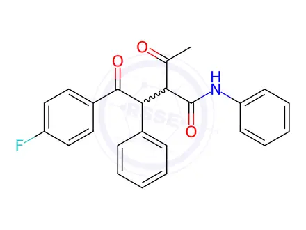 Chemical structure of Atorvastatin Calcium Impurity 215