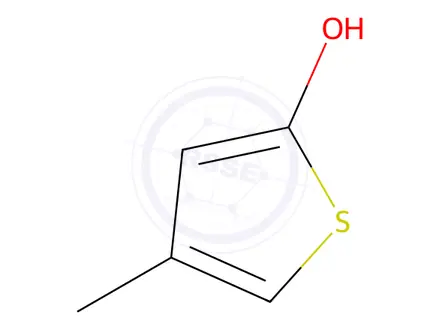 Chemical structure of 2-Hydroxy-4-methylthiophene