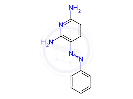 Chemical structure of Phenazopyridine Solution in Methanol