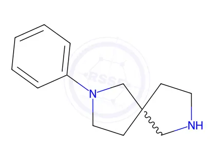 Chemical structure of 2-Phenyl-2,7-diaza-spiro[4.4]nonane dihydrochloride