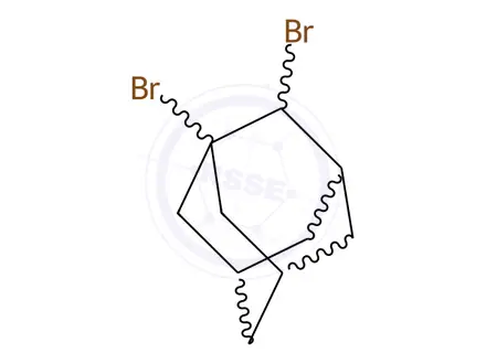 Chemical structure of 1,2-Dibromoadamantane