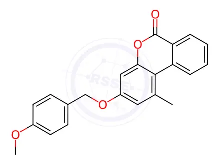 Chemical structure of Palomid 529 Impurity 173