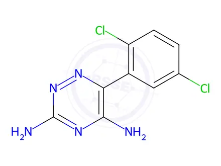 Chemical structure of Lamotrigine Impurity 8