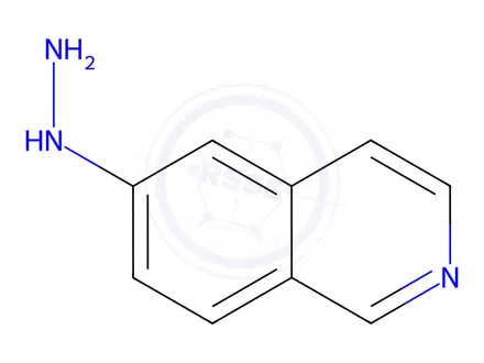 Chemical structure of Isoquinolin-6-yl-hydrazine dihydrochloride