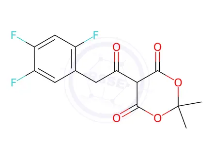 Chemical structure of Sitagliptin Phosphate Impurity 255