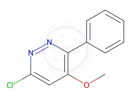 Chemical structure of 6-CHLORO-4-METHOXY-3-PHENYL-PYRIDAZINE