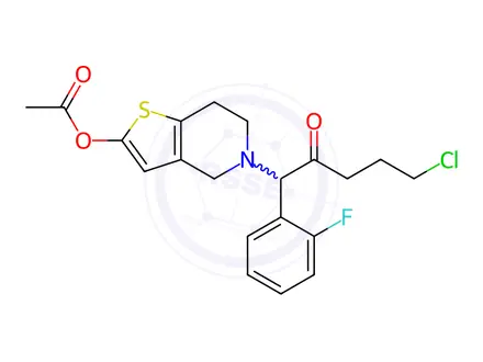 Chemical structure of Prasugrel Impurity 7