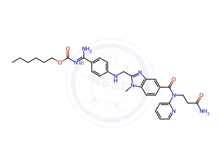 Chemical structure of Dabigatran impurity 70