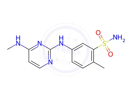 Chemical structure of Pazopanib Impurity 48