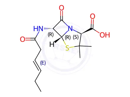 Chemical structure of Benzylpenicillin Sodium Impurity 85 (Mixture of E/Z-isomers)