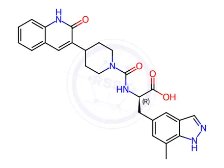 Chemical structure of Zavegepant Impurity 146