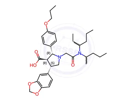 Chemical structure of Atrasentan Hydrochloride Impurity 121