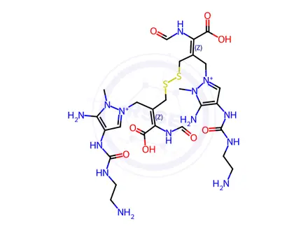 Chemical structure of Ceftolozane Impurity 7