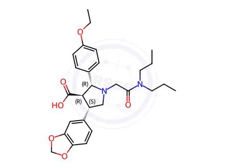 Chemical structure of Atrasentan Hydrochloride Impurity 206