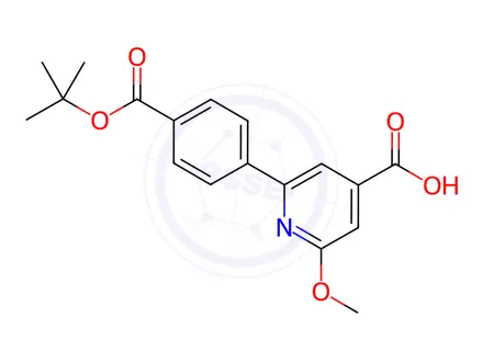 Chemical structure of Clesacostat Impurity 1