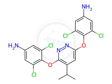 Chemical structure of Resmetirom Impurity 40