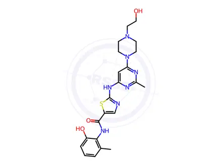 Chemical structure of Dasatinib Impurity 2