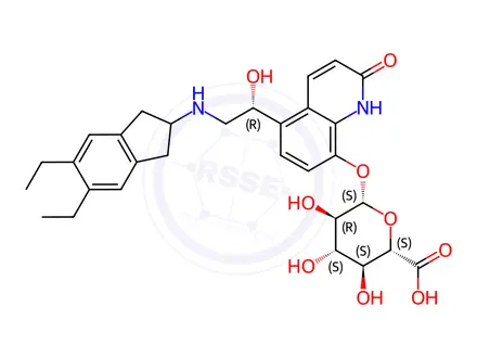 Chemical structure of Indacaterol Maleate Impurity 20
