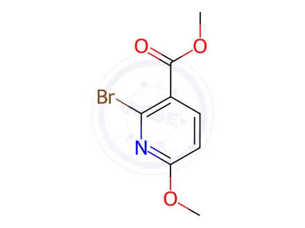 Chemical structure of Methyl 2-bromo-6-methoxynicotinate