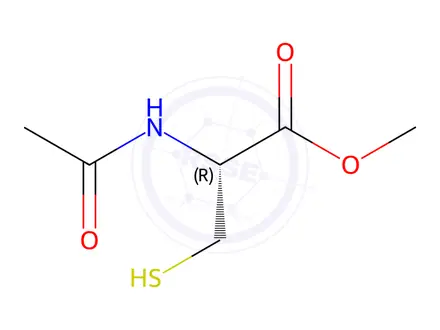 Chemical structure of Acetylcysteine Impurity 52